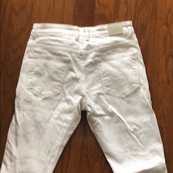 Men’s - Embellish NYC White Denim w/ Side Stripe - Picture 4 of 5